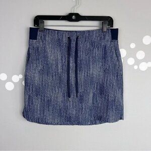 Athleta Blue and White Skort